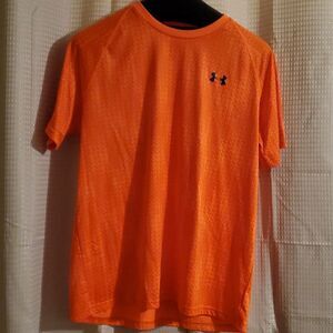 Under armour men loose  coupe Lache heat gear orange L